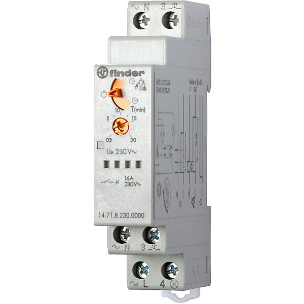 Finder Treppenhausaut.N/L schalt. 1S 16A 230VAC 14.71.8.230.0000